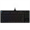 TECLADO LOGITECH GAMER G PRO RGB MECANICO GX AZUL WIRED NEGRO
