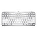 TECLADO LOGITECH MX KEYS MINI, INALAMBRICO, RF WIRELESS/BLUETOOTH GRIS PALIDO