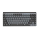 TECLADO MECANICO INALAMBRICO LOGITECH MX BLUETOOTH USB COLOR GRIS