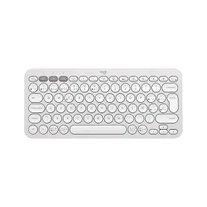 Teclado LOGITECH PEBBLE KEYS 2 K380S Wireless SP Blanco