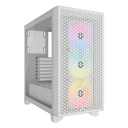CASE CORSAIR ATX 3000D RGB AIRFLOW TEMPERED GLAS  MID-TOWER CASE N-PS 3VEN BLANCO