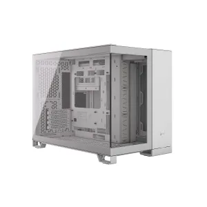 CASE CORSAIR 2500X DUAL-CHAMBER 1USB3.2 2USB-TYPE-C WIN-TEMP GLASS mATX mIATX WHITE
