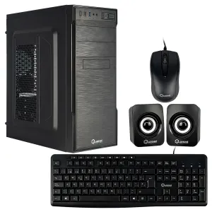 CASE QUASAD COMBO PLUS EC-3151 TECL. PARL. MOUSE. FP-300W NEGRO