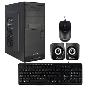 CASE QUASAD COMBO PLUS EC-3152 TECL. PARL. MOUSE. FP-300W NEGRO