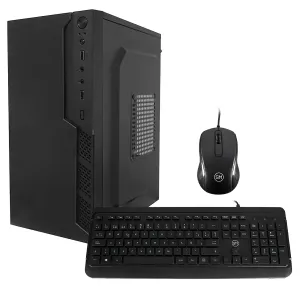 CASE SPEEDMIND M-ATX FP-60W COMBO-TECLADO-MOUSE BLACK