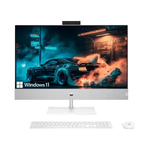 COP. HP AIO 27-ca0012la AMD Ryzen 7 5700u  16GB 512GB-M.2 27Inch BT HDMI 2USB WIN11H Silver