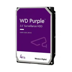 DISCO DURO WESTERN DIGITAL 4TB-INTERNO-PURPLE-5400RPM-3.5INC.-24-7-256MB CACHE 3Y PURPLE
