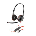 Headset hp Estéreo USB-A Poly Blackwire 3220 Black