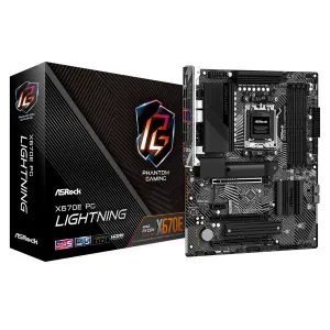 MBO ASROCK X670E PG LIGHTNING AMD5 HDMI-DP 4XDDR5 11USB 4SATA3 PCIE3X16-1X1 M.2 ATX
