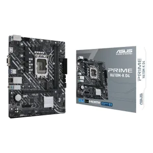 MBO ASUS PRIME H610 12VA LGA1700 2XDDR4-3200 D-SUB HDMI  M.2 USB3.2 PCIE4.0 MATX