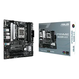MBO ASUS PRIME B650M-A II  AMD 7000 4DDR5 VGA HDMI DP PCI USB 3.2 USB TYPE C Aura Sync mATX