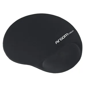 MOUSE PAD ARGOM ALMOHADILLA GEL NEGRO