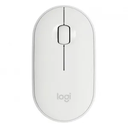 MOUSE LOGITECH PEBBLE M350 BLANCO MINIMALISTA WIRELESS USB BLUETOOTH SILENCIOSO