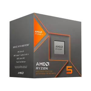 PROC. AMD RYZEN 5 8600G AM5 5.0GHZ  6CORE 12HILOS CACHE 22MB 65W WITHOUT THERMAL SOLUTION