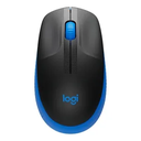MOUSE LOGITECH M190 WIRELESS USB FULL SIZE CURVE DESING AZUL