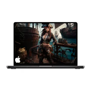 NOT. APPLE MACBOOK PRO M4 24GB 512-SSD 14.2INCH 3USB-C HDMI macOS SPACE BLACK