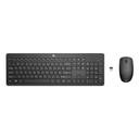 TECLADO - MOUSE HP 235 WIRELESS BLACK