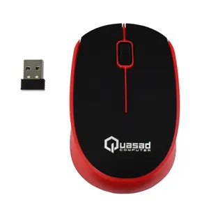 MOUSE QUASAD QM-610 WIRELESS ROJO