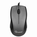 MOUSE QUASAD QM-703U 3D WIRED 1.5MTS GRIS