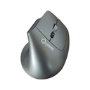 MOUSE QUASAD QME-V10 VERTICAL BACKLIGHT ERGONOMIC WIRELESS 10MTS GRIS