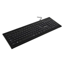 TECLADO QUASAD QK-440C WIRED NEGRO