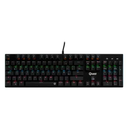 TECLADO QUASAD GAMING QKM-G80 MECHANICAL BLACK