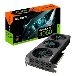 TARJETA DE VIDEO GIGABYTE RTX-4060 TI  EAGLE 8GB GDDR6 128BIT 2HDMI 2DP 3VENT PCIE 4.0