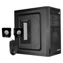 CASE HELTECH SX-5852 MID-TOWER FUENTE DE PODER PARLANTES MOUSE NEGRO