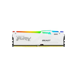 DIMM KINGSTON FURY Beast White RGB XMP 16GB DDR5-5600MHZ CL40 288-PIN NON-ECC