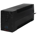 UPS QUASAD 1000VA 480W 8 OUTLETS 4UPS-4SURGE W-AVR I-359 LED-BUTTON