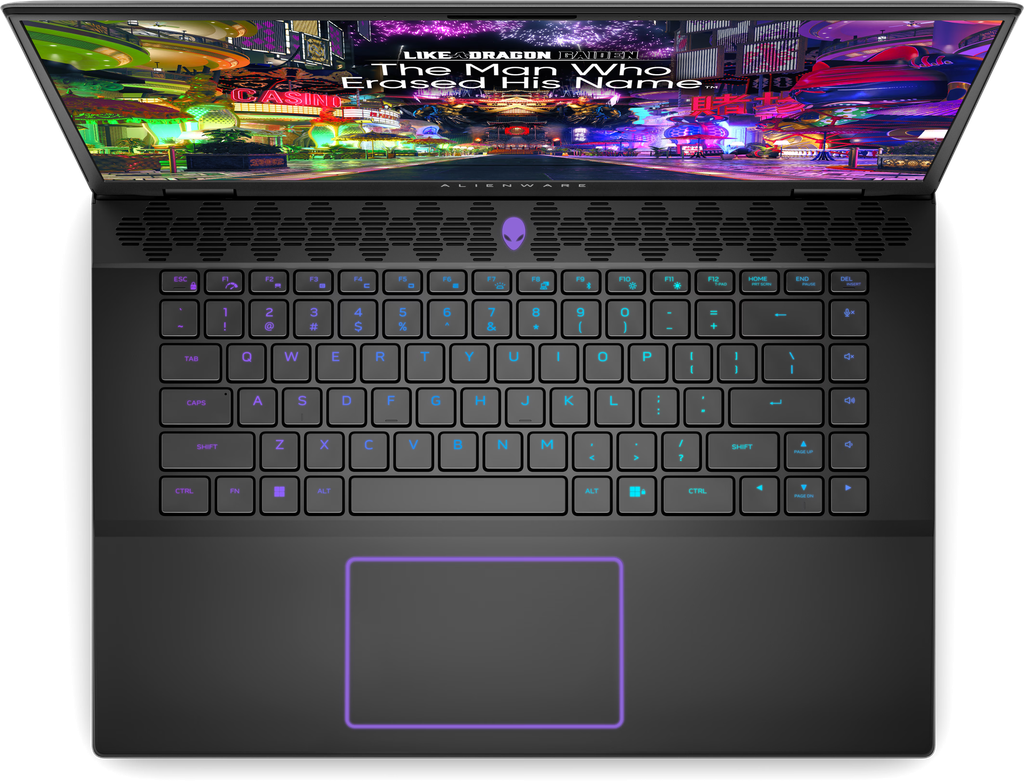 Dell Alienware AWM16-7025BLK-PUS GAMING LAPTOP, Intel Core Ultra 7 155H, 16GB Memory Memory, 1TB Solid State Drive, NVIDIA GeForce RTX 4070 8GB vRAM, 16.0&quot; 240Hz QHD+ (2560 x 1600) Screen, Windows 11