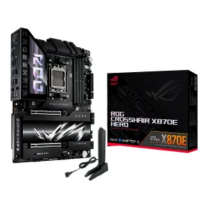 MBO ASUS ROG CROSSHAIR  X870E HERO AMD AM5 4DDR5 WI-FI 7 HDMI 5M.2 USB4-C PCIe5.0-4.0  ATX