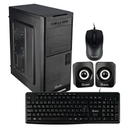 CASE QUASAD C3152 2USB3.2 USB2.0 24-4 PINES 2SATA TECL. MOU. PAR. FP-300W NEGRO