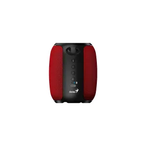 PARLANTE GENIUS PORTATIL SP-915T 5w bluetooth LED-RGB Rojo