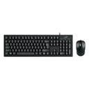 TECLADO GENIUS KM-100SE USB-MOUSE OPT. WIRED USB NEGRO SP