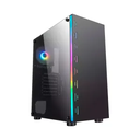 CASE INFINYTEK GAMER PRO-3306  BLACK 4 VENTILADORES ARGB SIN PS BLACK