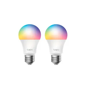 FOCO INTELIGENTE TP-LINK TAPO SMART WIFI LIGHT MUL-COLOR 1055Lum. Control Remoto y por Voz 2Pack