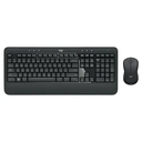 TECLADO-MOUSE COMBO LOGITECH MK540 ADVANCED WIRELESS USB NEGRO