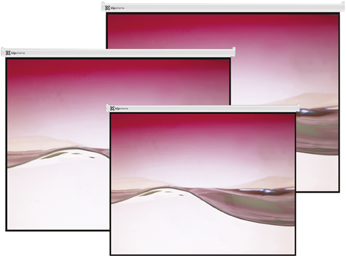 Klip Xtreme KPS-303 – Pantalla de proyección – instalable en el techo, instalable en pared – 100″ (254 cm) – 4:3 – Matte White – blanco – Proyectores – Pantallas – KPS-303