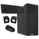 CASE HELTECH SX-9822 COMBO Mouse - Teclado - Parlantes and Fuente de Poder Negro M-ATX