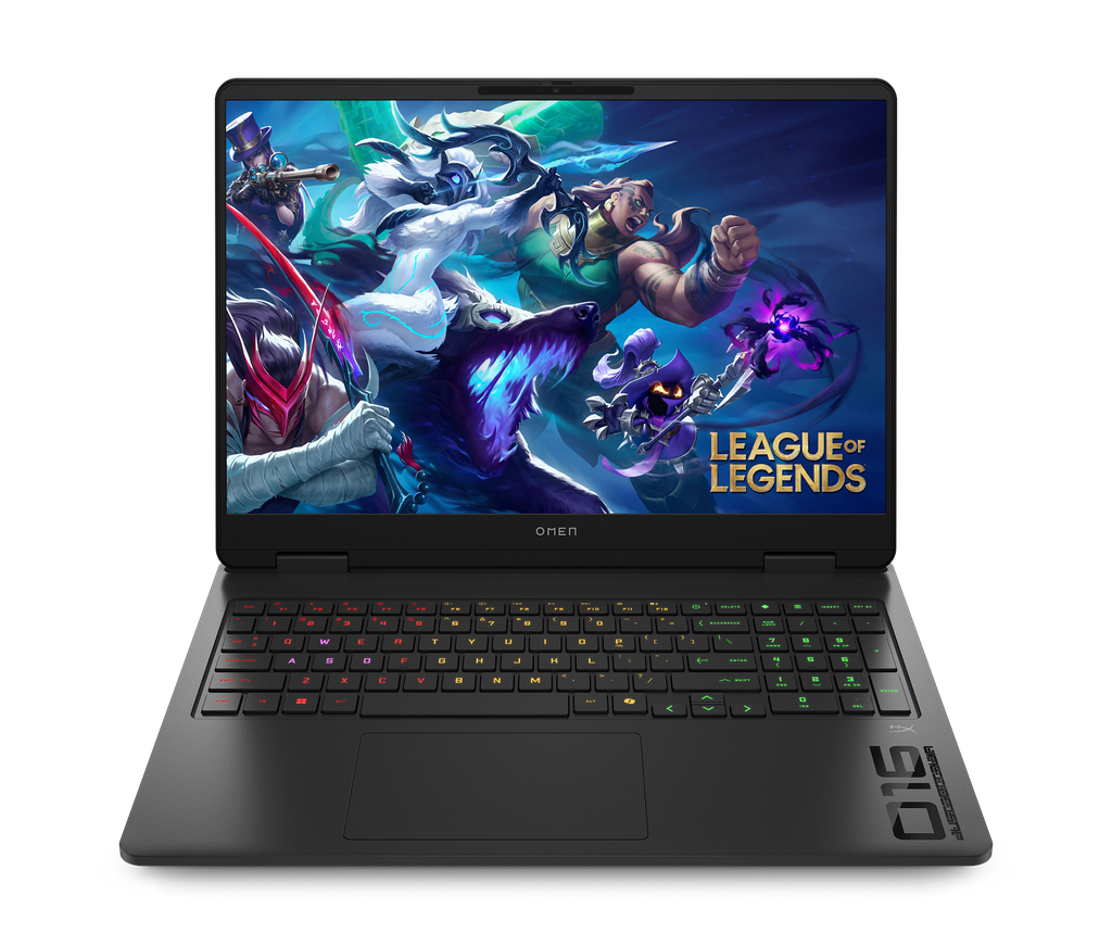 HP Omen 16-AP0053DX GAMING LAPTOP, AMD Ryzen 9 8940HX, 32GB RAM Memory, 1TB Solid State Drive, NVIDIA GeForce RTX 5060 8GB vRAM, 16&quot; 2k (1920 x 1200) Full HD+ 144Hz Screen, Windows 11