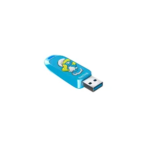FLASH MEMORY SANDISK 256GB Smurfs USB-A 5y Blue
