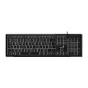 TECLADO GENIUS SlimStar 820 Illuminated Slim USB with AI Copilot Key Sleek Responsive and Smart