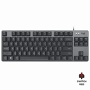 TECLADO LOGITECH K835 TKL MECANICO ROJO