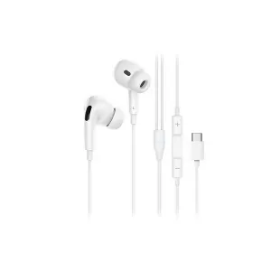 AUDIFONO TREQA EP-757 Wired Type C BLANCO