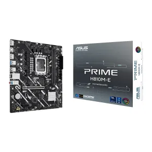MBO ASUS H810M-E  Intel Core Ultra LGA1851 2xDDR5-6400 HDMI 2xDP 2M.2 9USB PCIe4.0 micro ATX