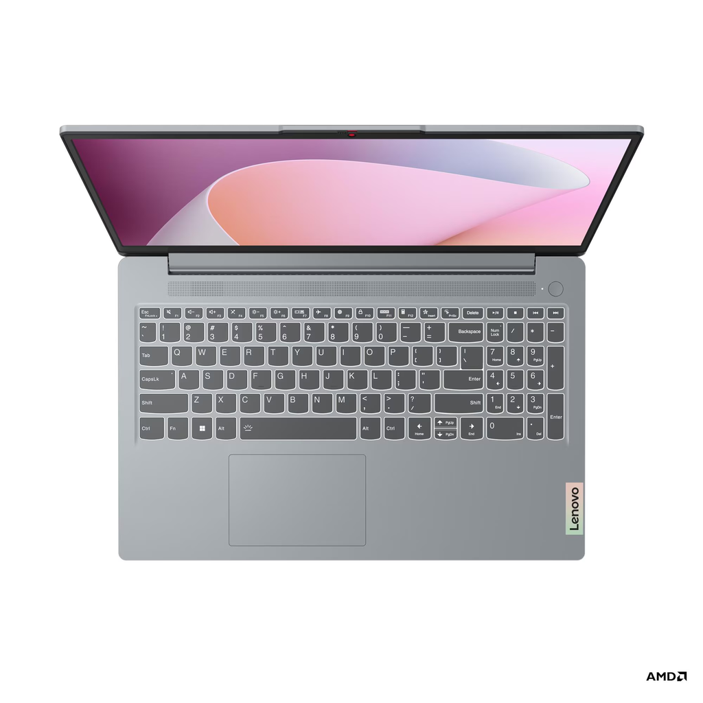 LENOVO IdeaPad Slim 3 15ABR8 / AMD Ryzen™ 7 5825U / 16GB / 1TB SSD PCIe 4.0 / 15.6" Full HD / Sin Sistema(OS) / Wi-Fi® 6 &amp; BT5.2 / Teclado Español (LA) alfanumérico / Arctic Grey