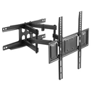 WALL MOUNT ENGLAND FOR TV FLAT AND CURVED PANEL 32INCH-70INCH 5GR-15GR FULL MOTION NEGRO