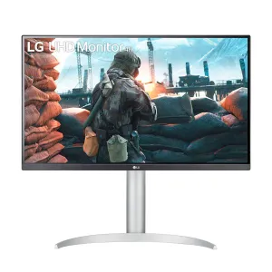 MONITOR LG 27INC UHD LED IPS -3840X2160 4K 5MS FREESYNC 2HDMI DP BLANCO-GRIS