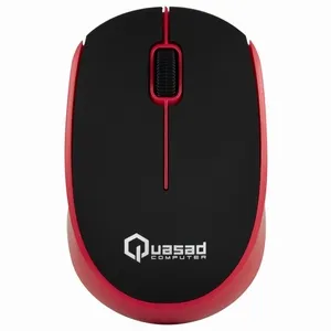 MOUSE QUASAD QM-610 WIRELESS ROJO